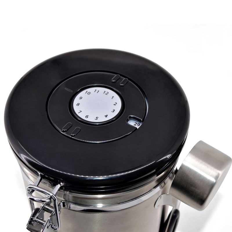 Boîte à Marc De Café En Inox Avec Barre De Frappe - Capacité 700 Ml, Silencieuse, Antidérapante