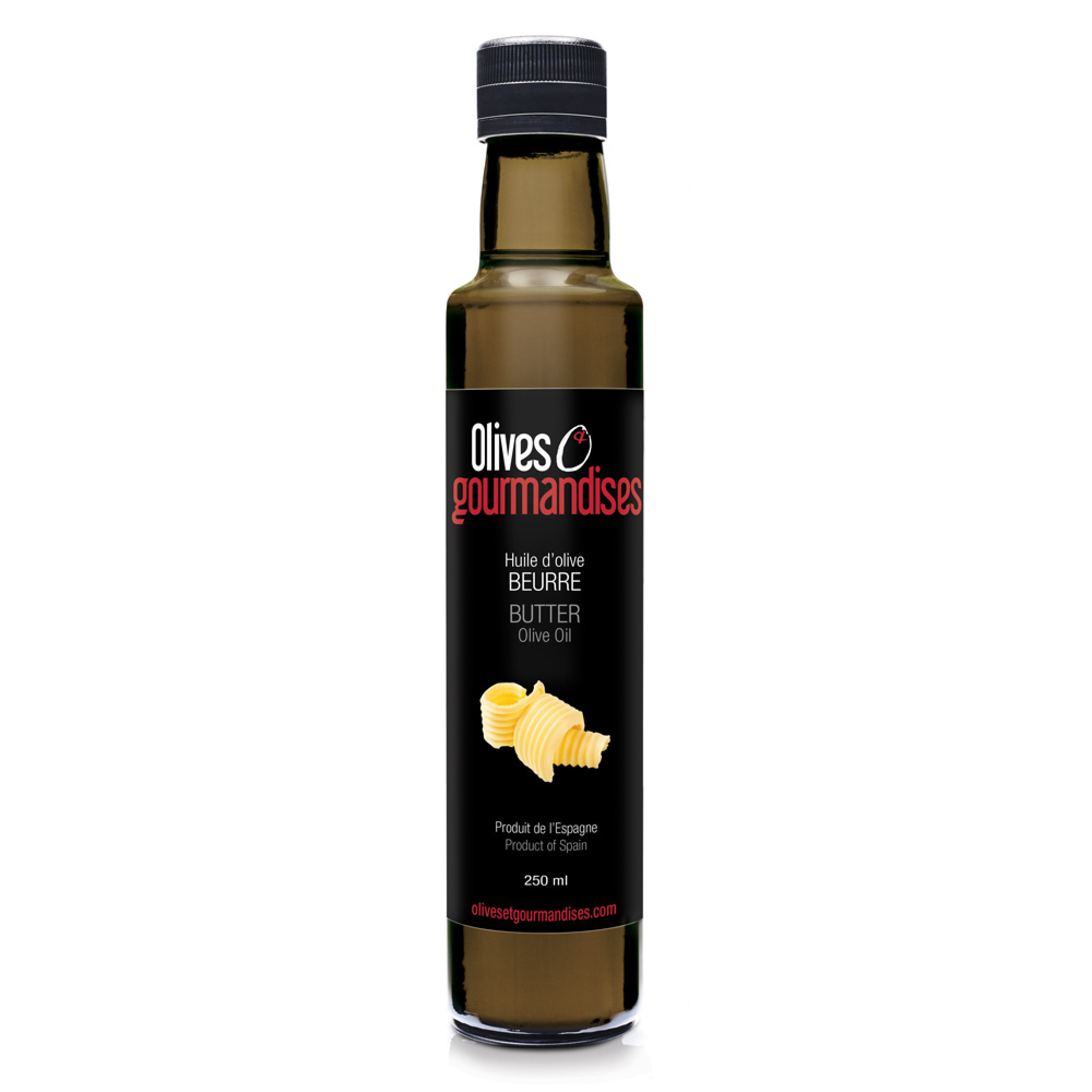 HUILE D'OLIVE INFUSÉE AU BEURRE 250ML OLIVES&GOURMANDISES Cuisina — free download