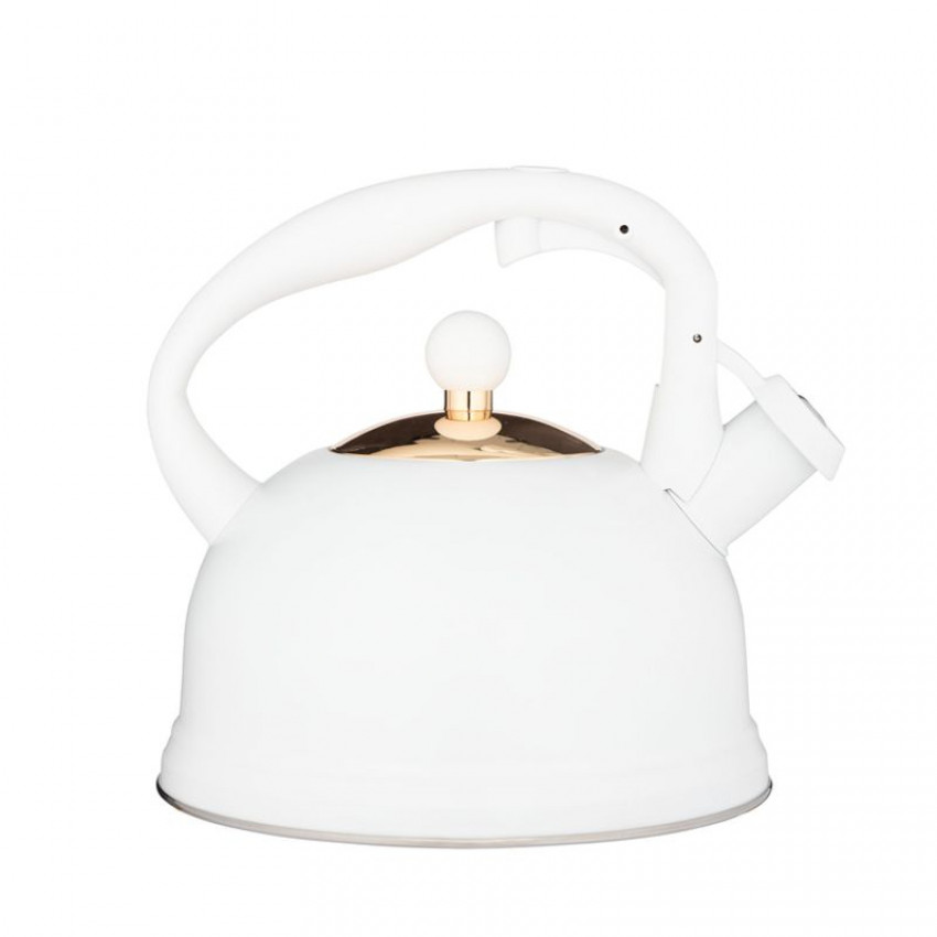 BOUILLOIRE SIFFLANTE 1.8L BLANC OTTO