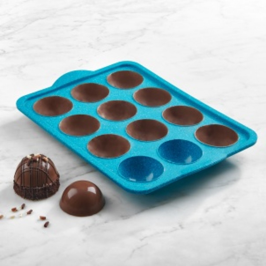 MOULE À 12 DÔMES STRUCTURE SILICONE TROPICAL GRANITE