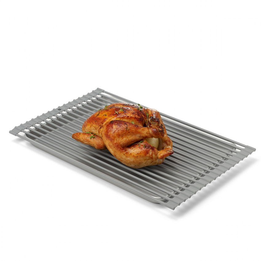 GRILLE ENROULABLE EN SILICONE 51.5 X 33CM