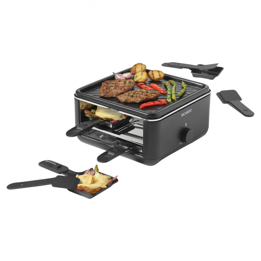 RACLETTE POUR 4 PERSONNES 600 WATTS RICARDO