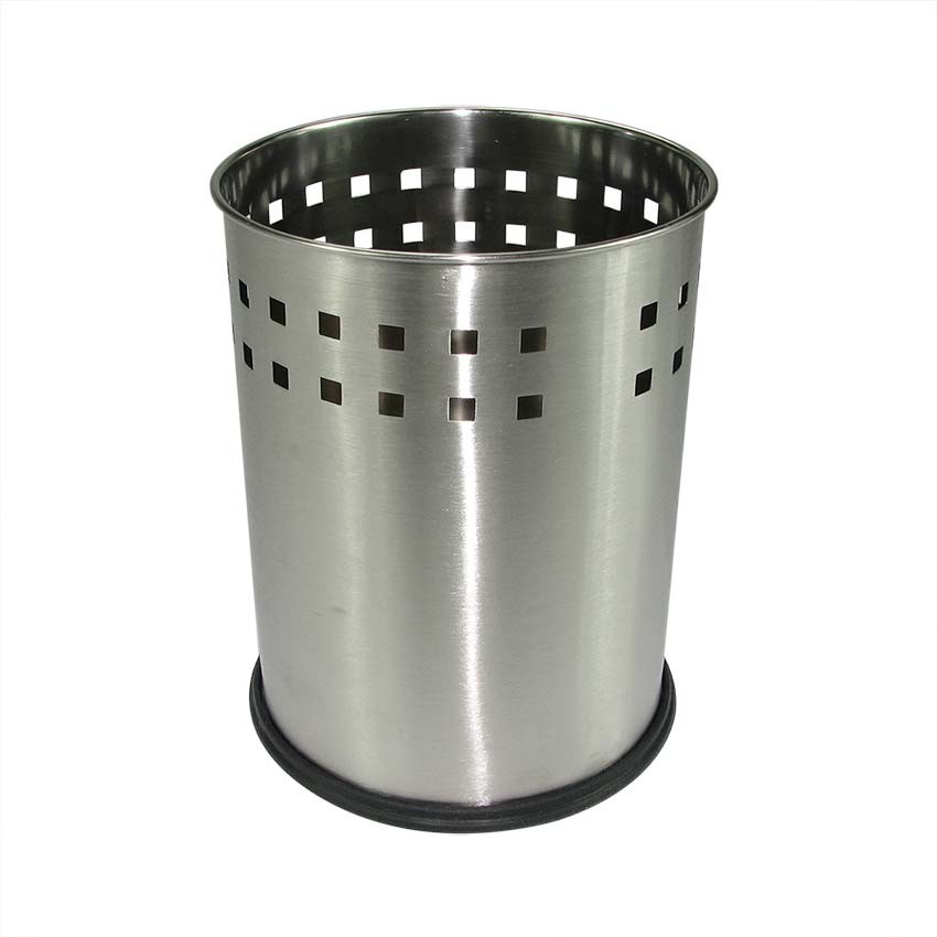 CONTENANT À USTENSILES EN ACIER INOXYDABLE 