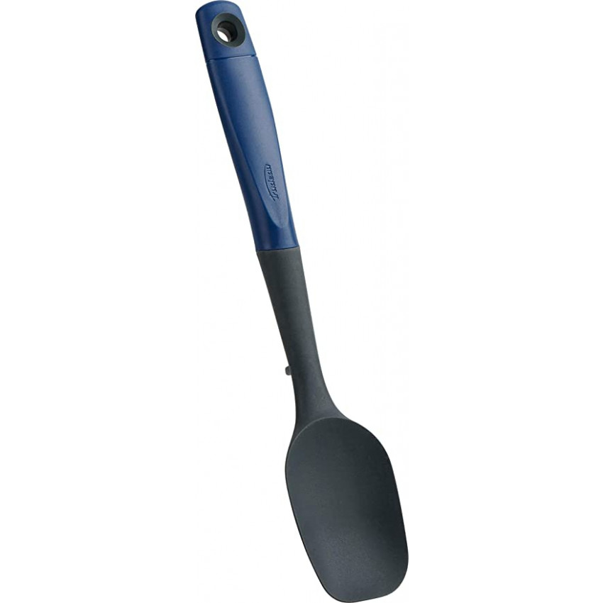 SPATULE CUILLÈRE EN SILICONE 30CM BLEUET/GRIS