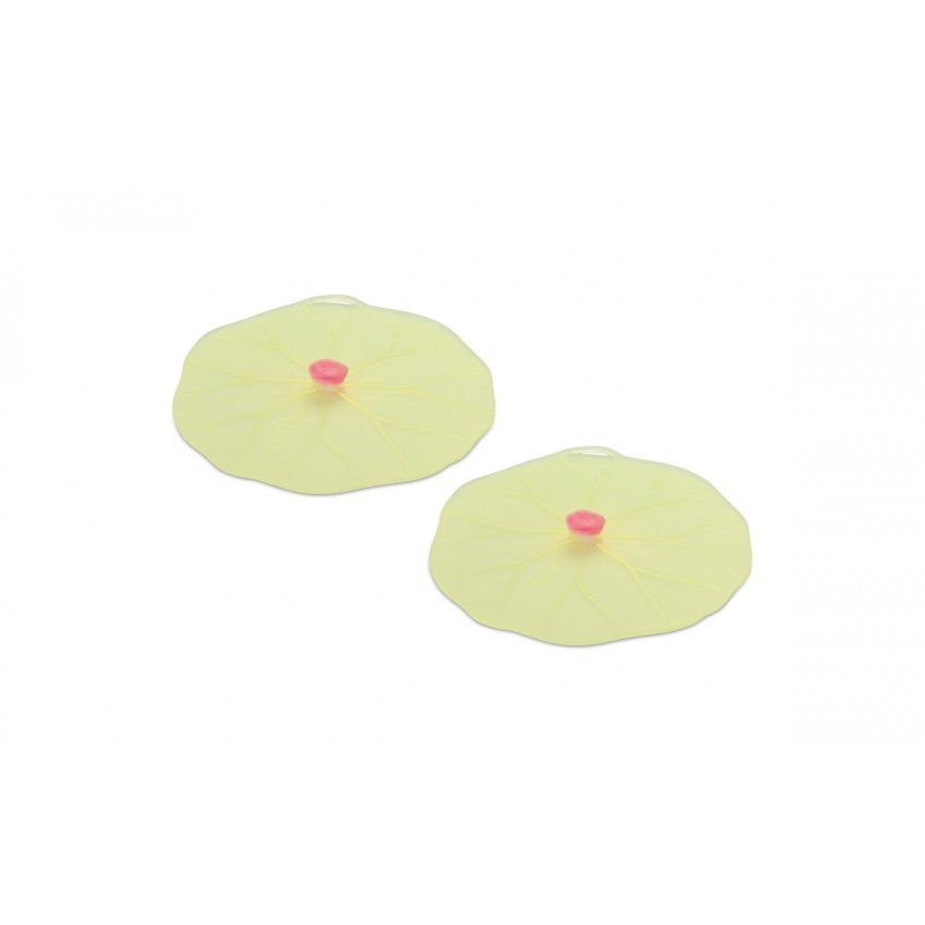 COUVERCLES EN SILICONE POUR VERRE 10,5 CM LILY PQT 2