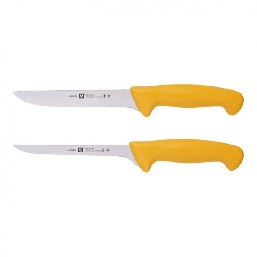 COUTEAUX À DÉSOSSER 2 PIÈCES JAUNE TWIN MASTER