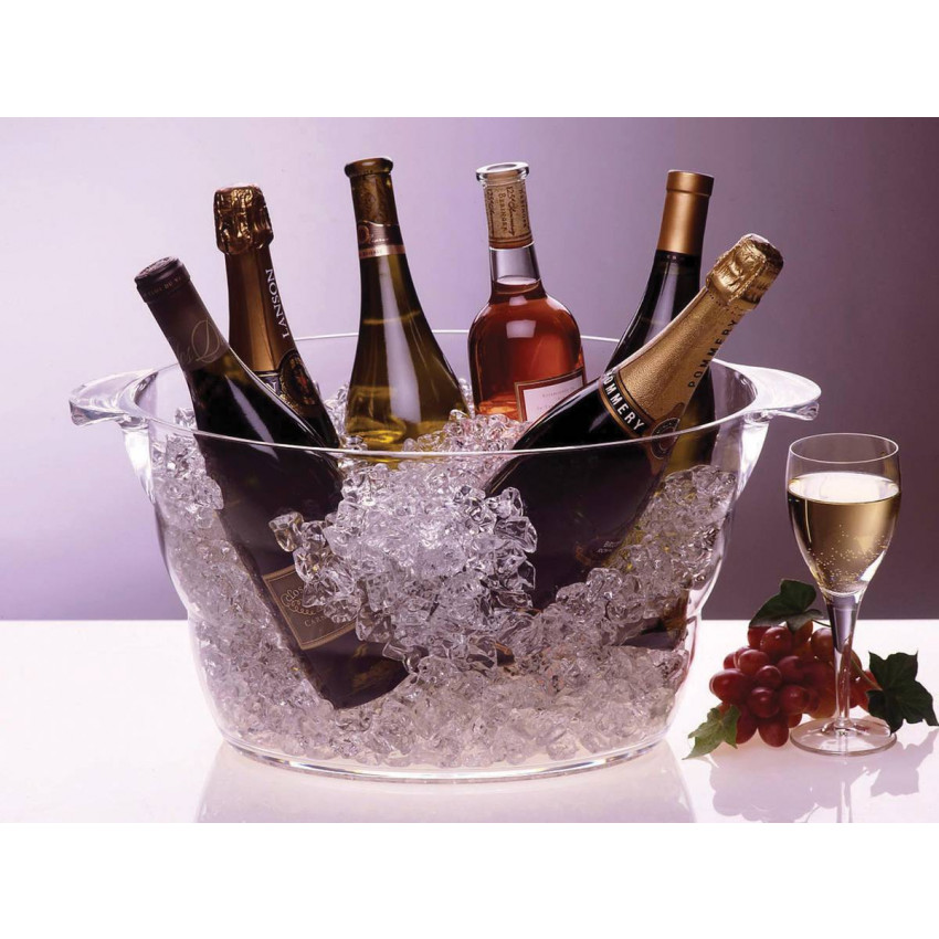 SEAU À GLACE POUR 6 BOUTEILLES