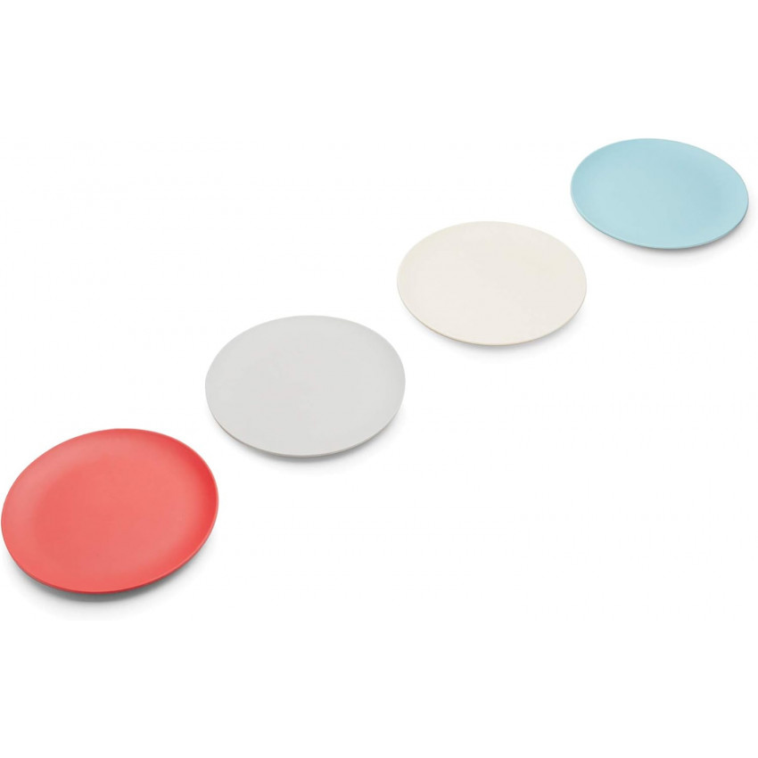 ASSIETTES EN BAMBOU PAQUET DE 4