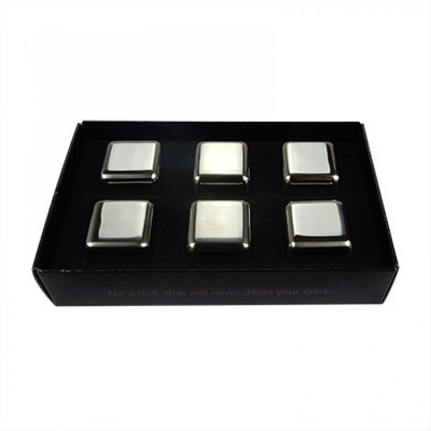 CUBES DE GLACE EN ACIER INOXYDABLE