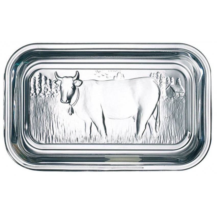 BEURRIER EN VERRE VACHE TM 