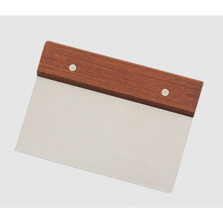 COUPE PÂTE À POIGNÉE EN BOIS 10 X 15CM