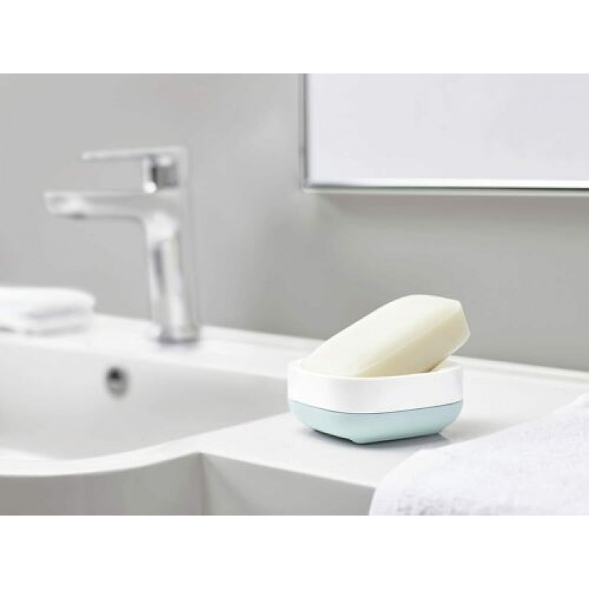 PORTE-SAVON COMPACT BLEU SLIM