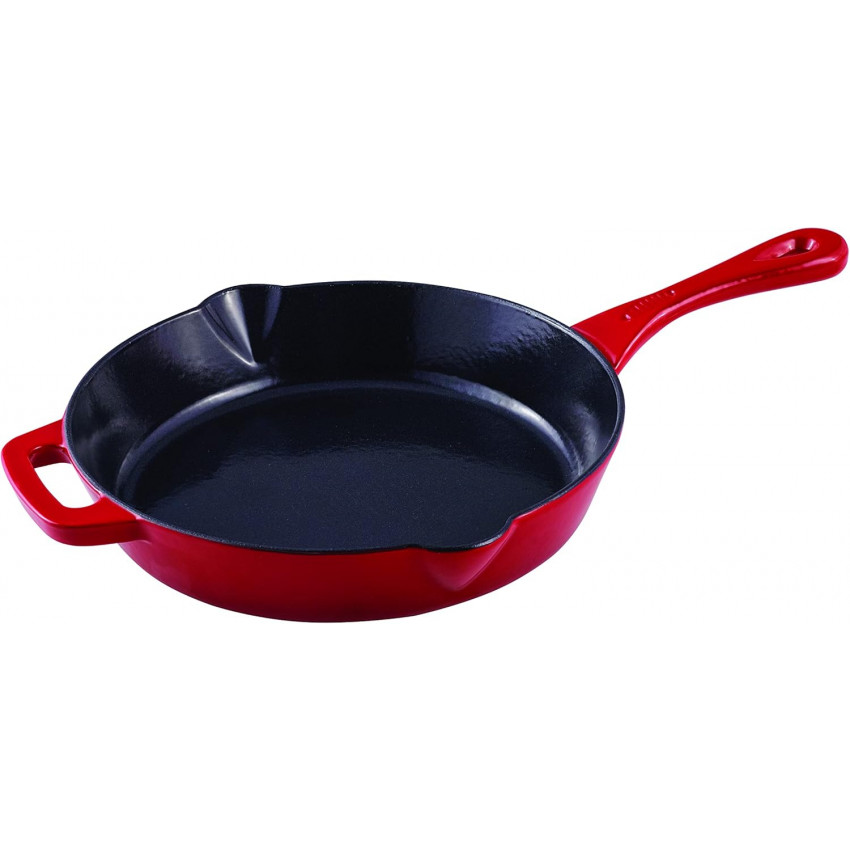 POÊLON EN FONTE ROUGE 30CM HI HENCKELS