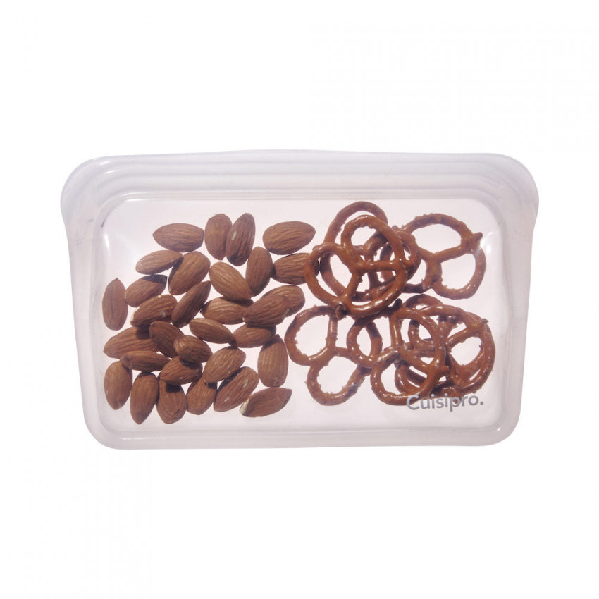 SAC PACK-IT EN SILICONE 400ML TRANSPARENT CUISIPRO