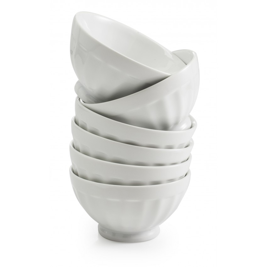 ENSEMBLE DE 6 BOLS CANNELÉS 237 ML 