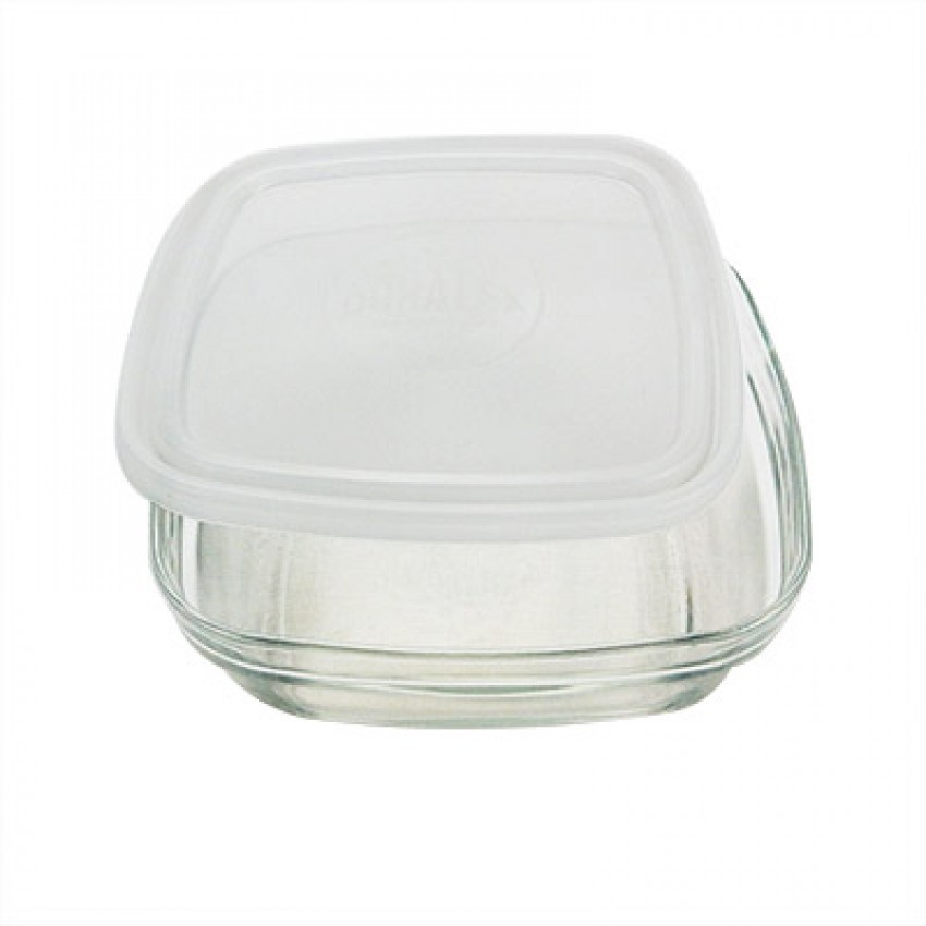 BOL 17CM VERRE /COUVERCLE LYS