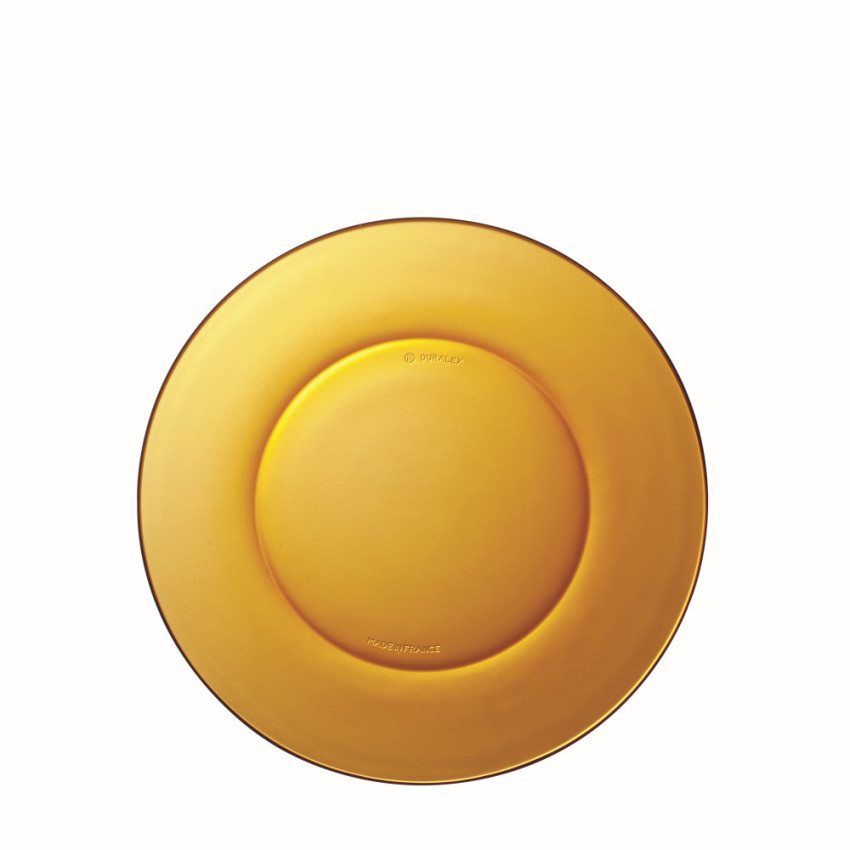 ASSIETTES 23CM AMBRE PAQUET DE 6 LYS