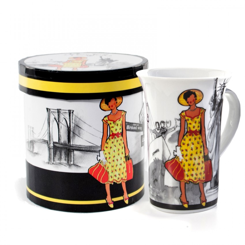 TASSE EN PORCELAINE 415 ML NEW YORK