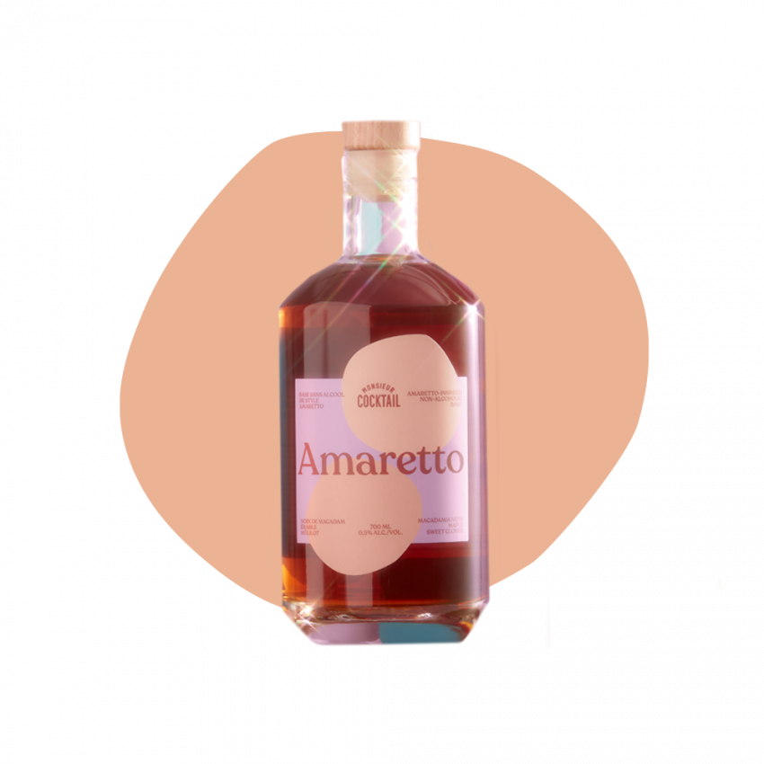 AMARETTO SANS ALCOOL 700ML MONSIEUR COCKTAIL