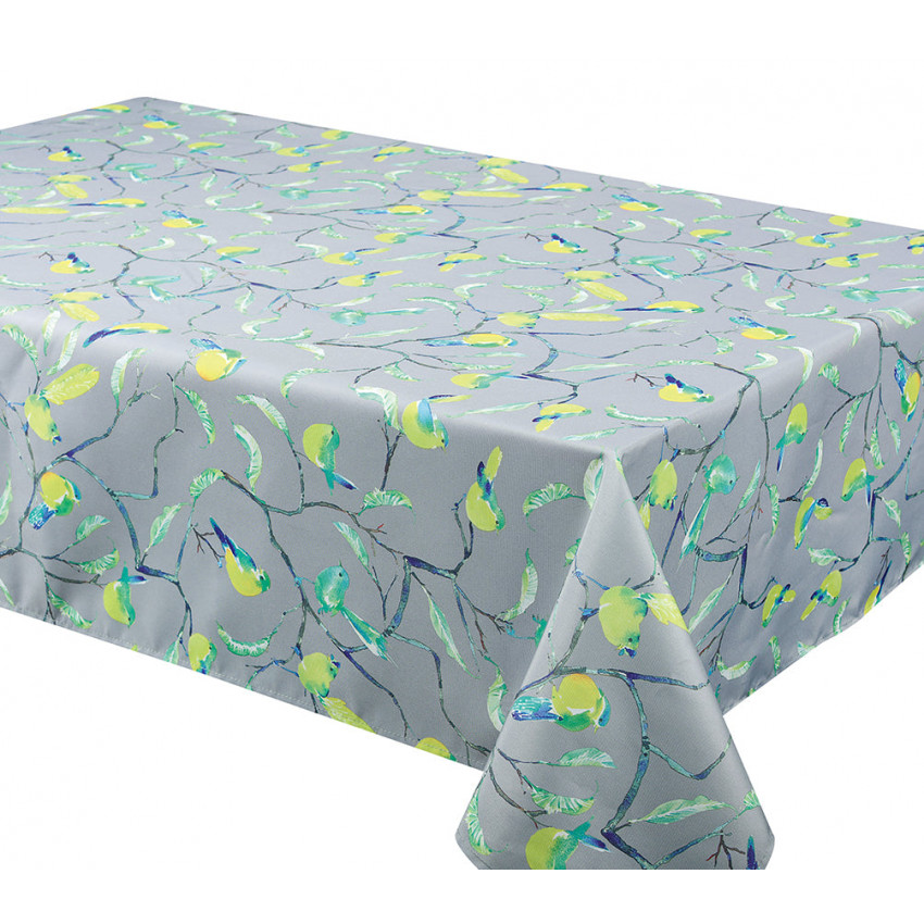 NAPPE 58 X 78 POUCES CHANT GRIS