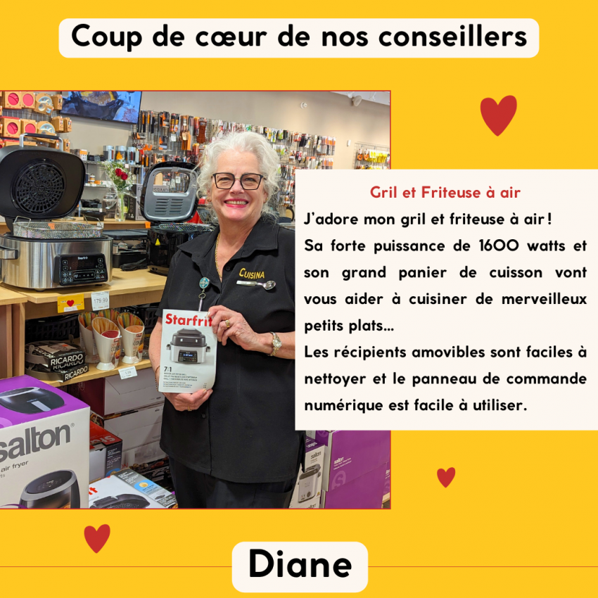 GRIL ET FRITEUSE À AIR 7-EN-1 DE 6L 1600 WATTS