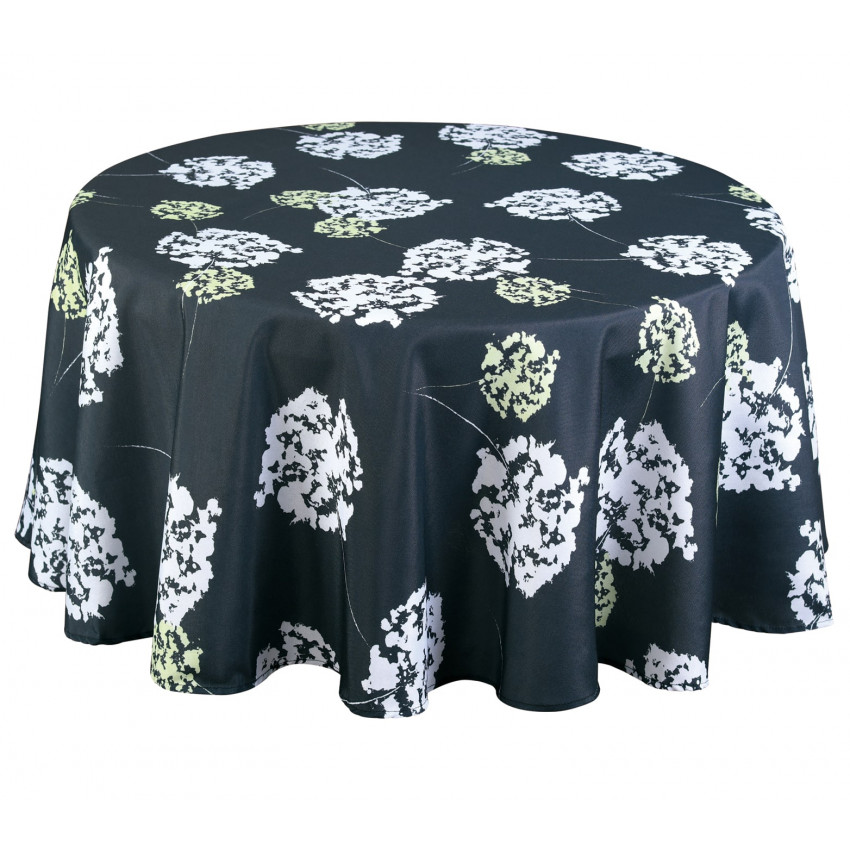 NAPPE 60 POUCES RONDE FLORENCE NOIR