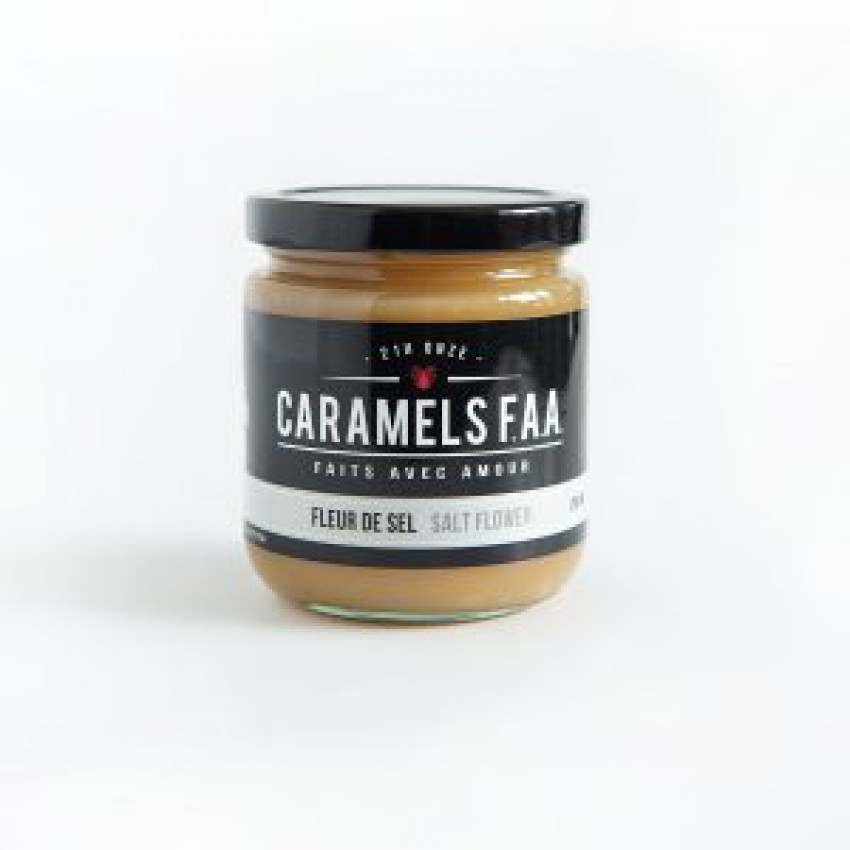 CARAMEL FLEUR DE SEL 250ML CARAMELS F.A.A 