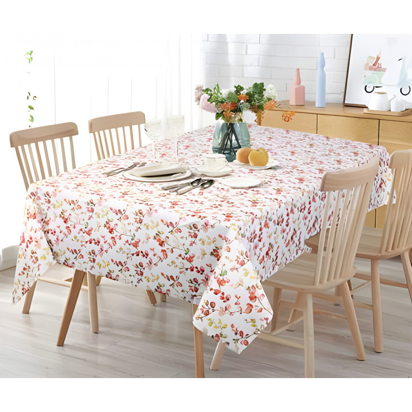 NAPPE 58 X 94 POUCES FLUJO CORAIL