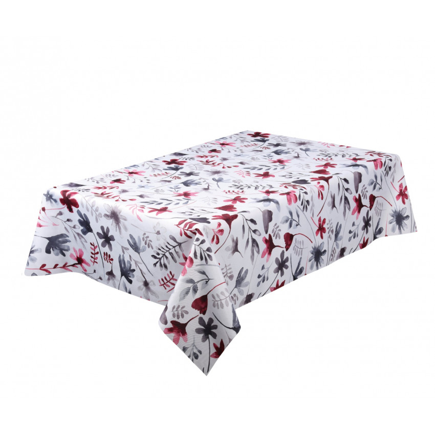 NAPPE 58 X 94 POUCES FINESSE ROUGE