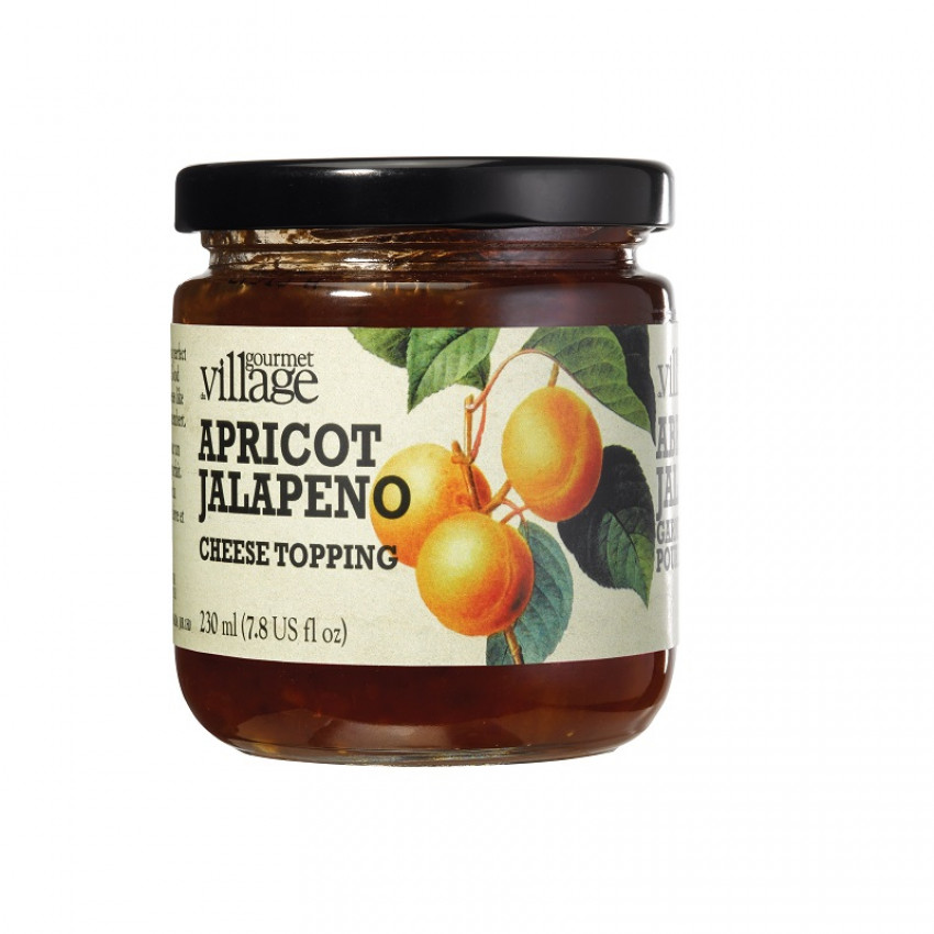 GARNITURE POUR FROMAGE ABRICOT JALAPENO 250ML