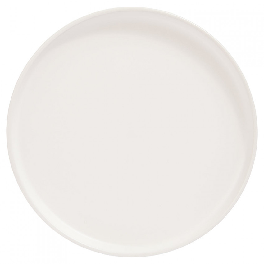 ASSIETTES À DÎNER EN GRÈS 27CM BLANC CASSÉ BTE 4 LISBON