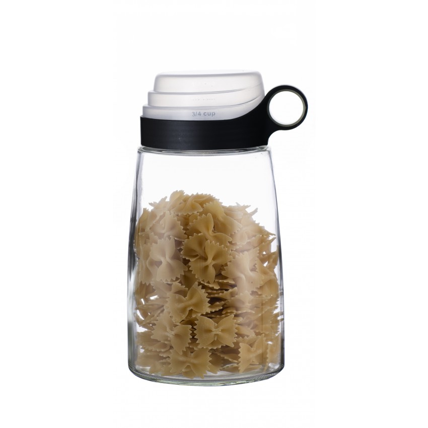 CONTENANT EN VERRE 1,8 L AVEC COUVERCLE MESUREUR 