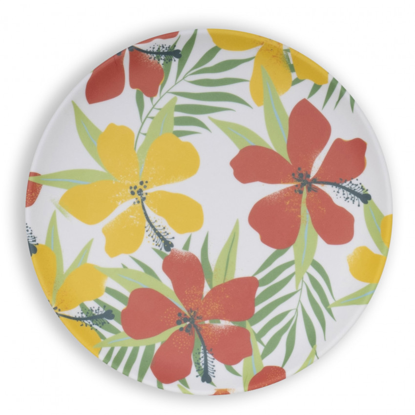 ASSIETTE EN MÉLAMINE 20CM VIF ET ÉCLATANT