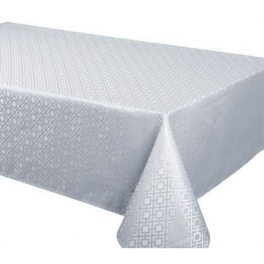 NAPPE 54 X 72 PO QUAD GRIS