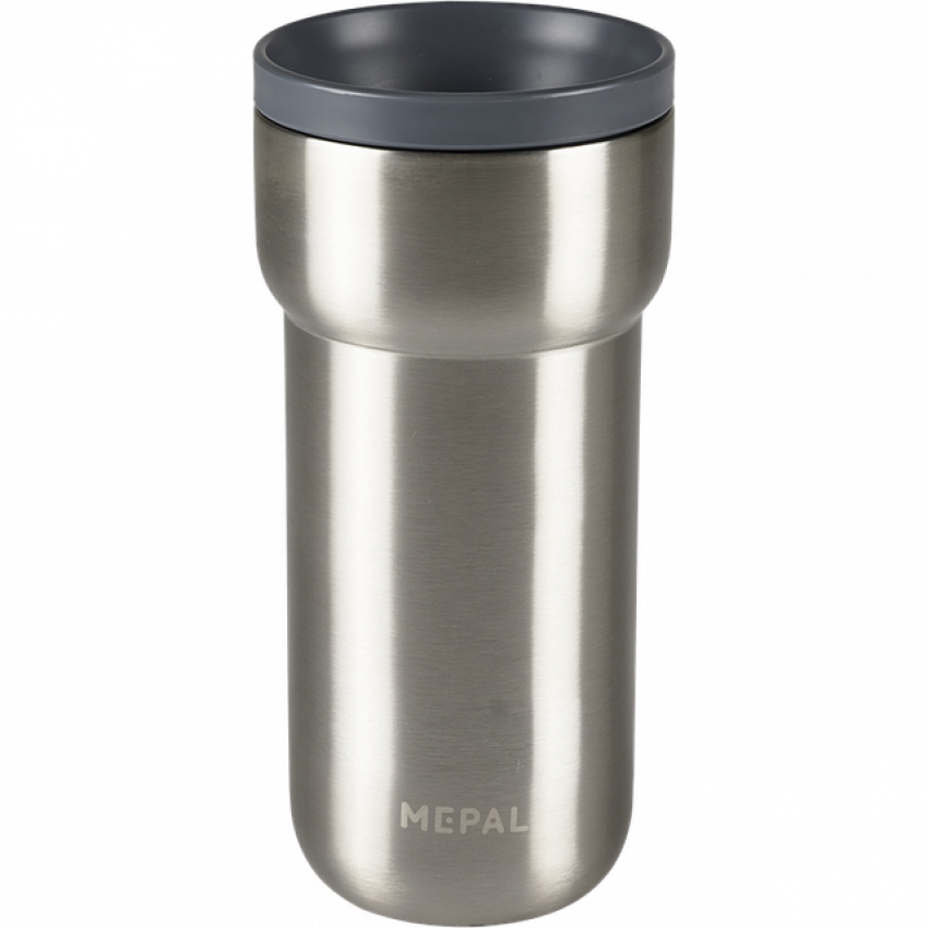 TASSE DE VOYAGE ISOTHERME 475ML EN ACIER INOX BROSSÉ ELLIPSE