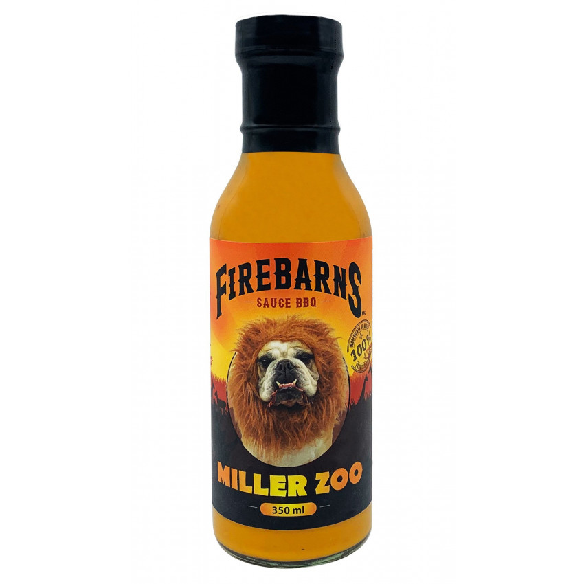 SAUCE MILLER ZOO 350ML FIREBARNS