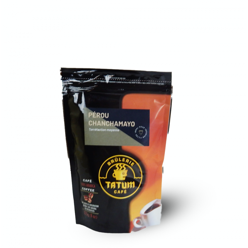 CAFÉ MOULU 225G PÉROU CHANCHAMAYO