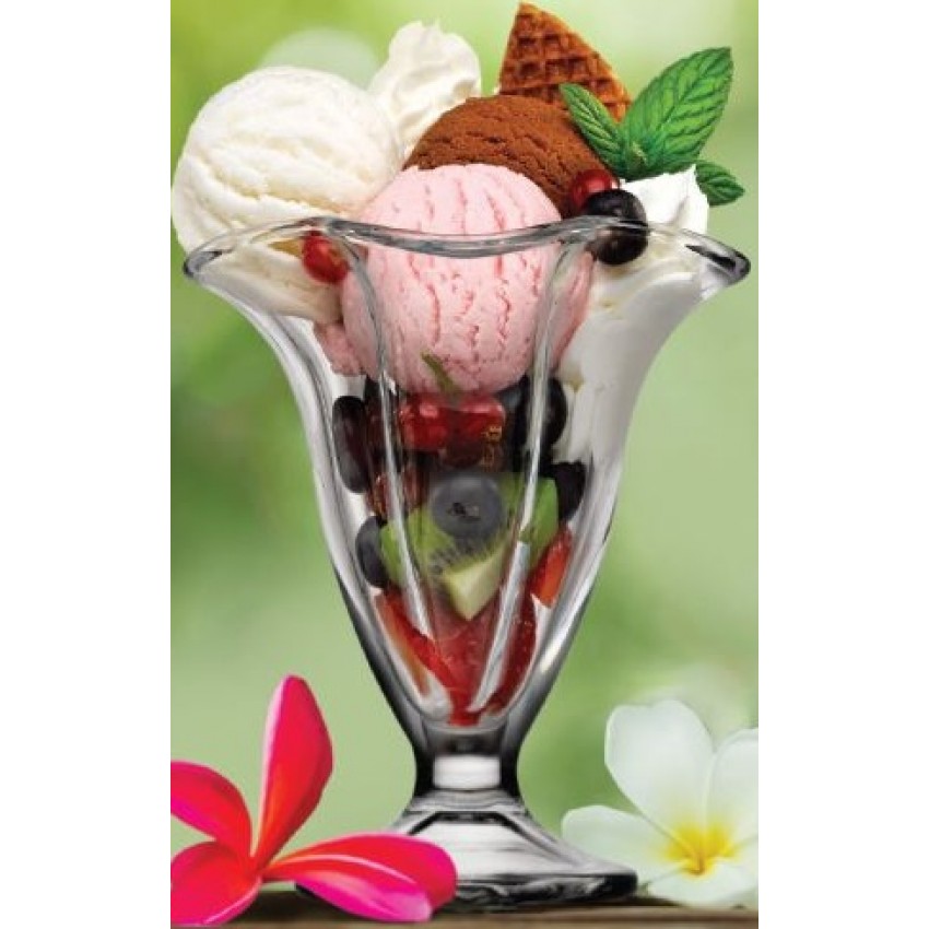 ENSEMBLE DE 4 COUPES À DESSERT 11.6 CM X 11.8 CM DELICE