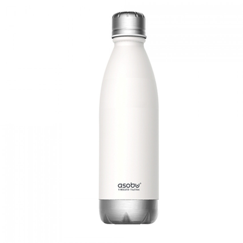 BOUTEILLE DOUBLE PAROI 510ML BLANC/ARGENT CENTRAL PARK