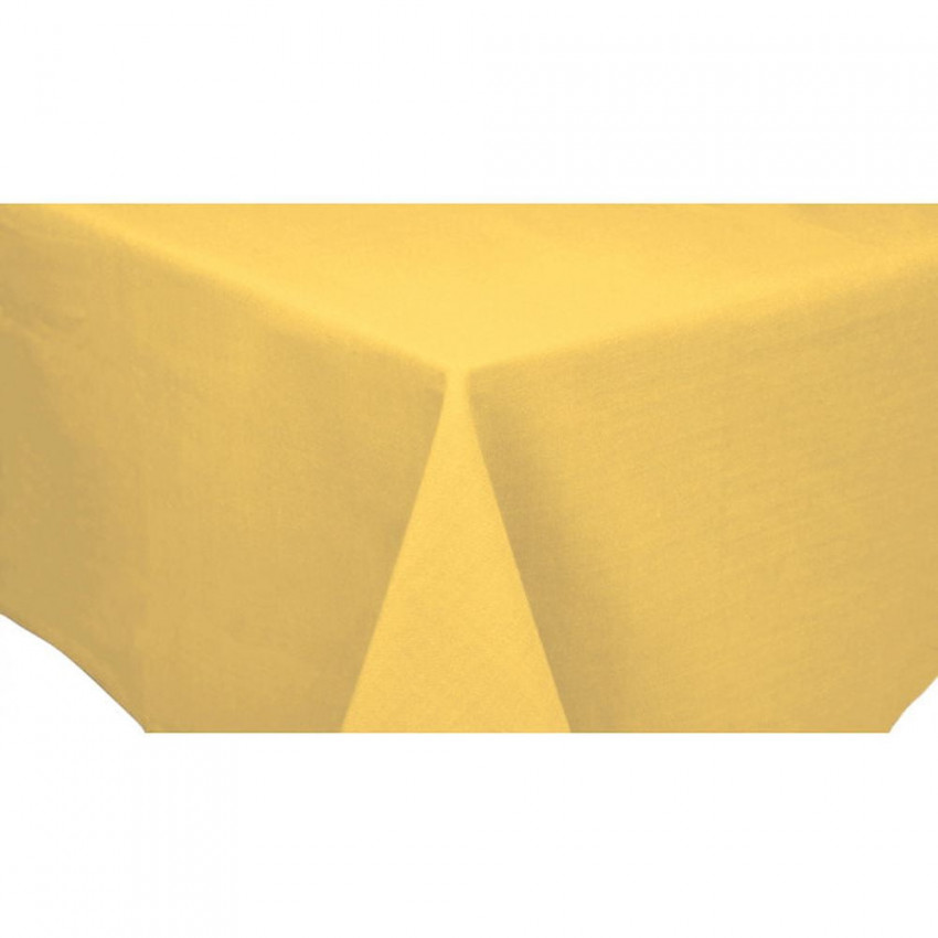 NAPPE 60 X 108 PO JAUNE SOLEIL SOFT TOUCH