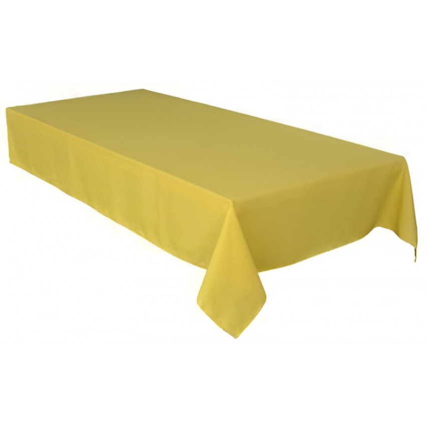 NAPPE 60 X 90 PO JAUNE SOLEIL SOFT TOUCH