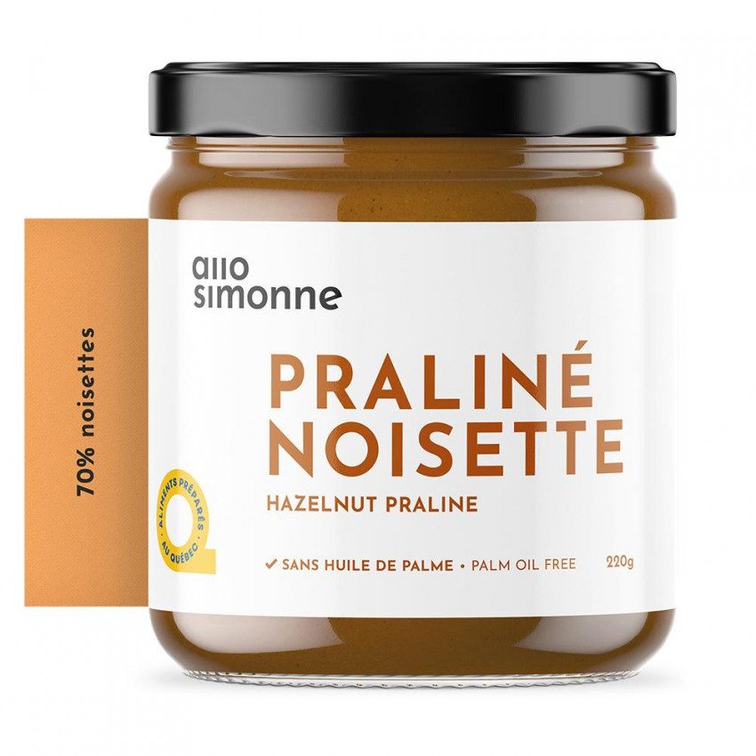 PRALINÉ NOISETTE 220G ALLO SIMONNE