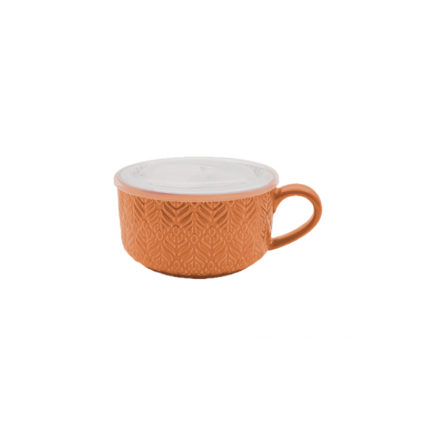 TASSE À SOUPE 440ML AVEC COUVERCLE
