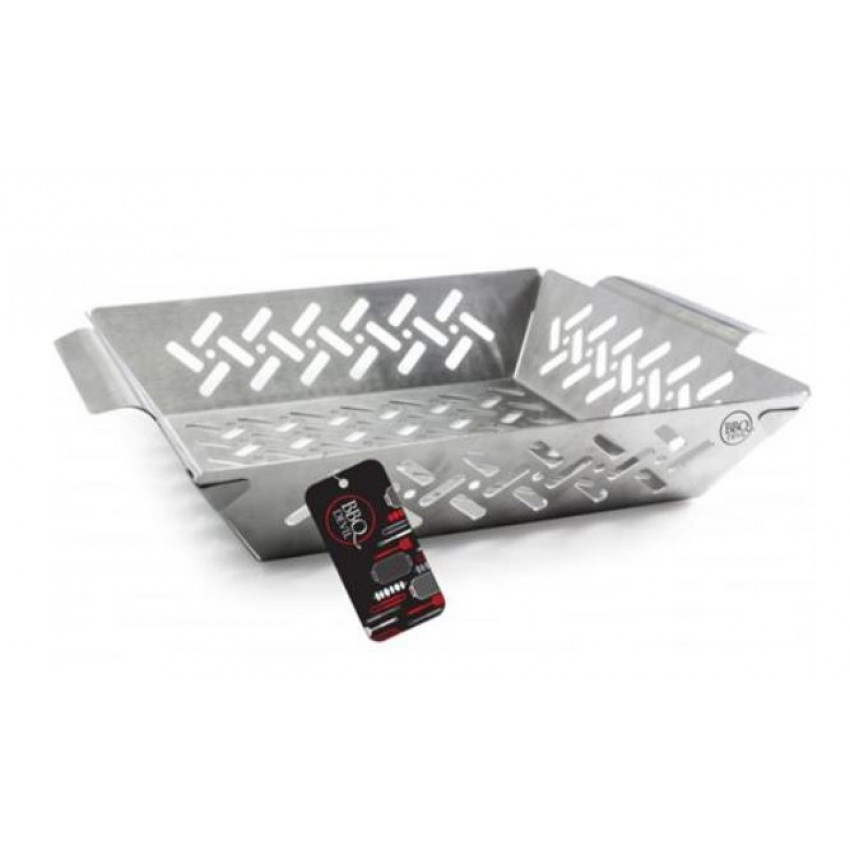 WOK POUR LE GRIL 30.5 X 30.5CM BBQ DEVIL