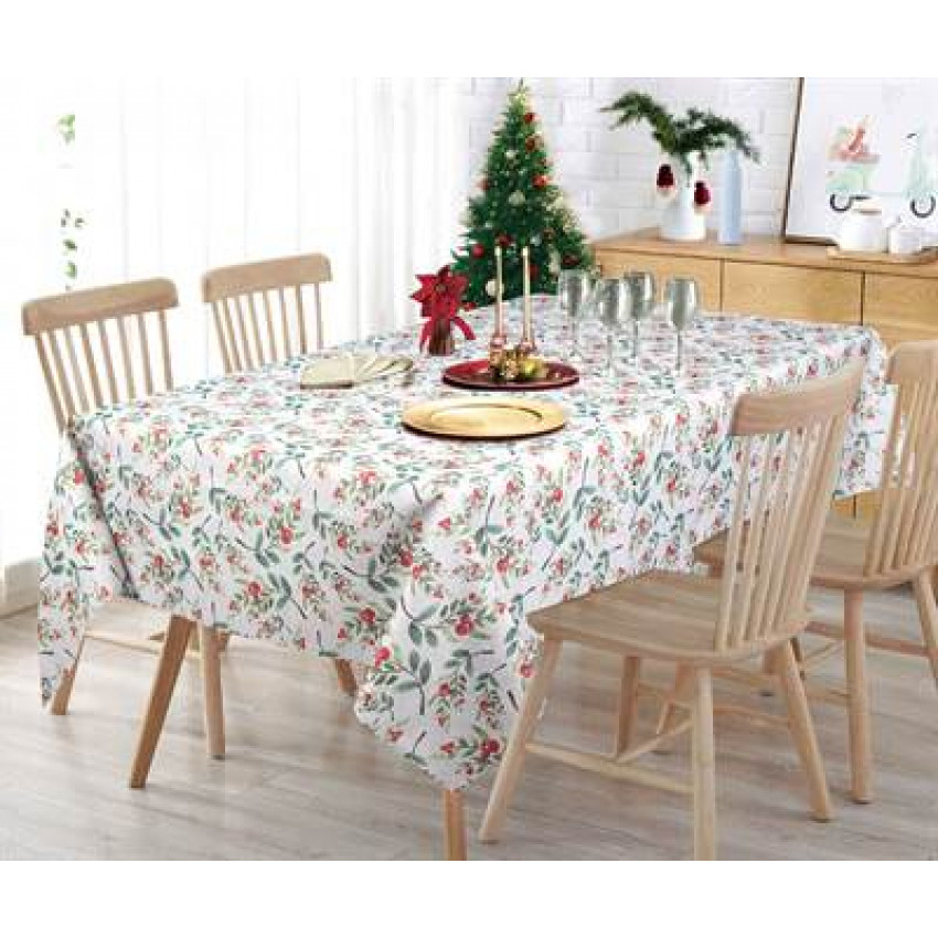 NAPPE 58 X 94 PO MISTLETOE BEIGE