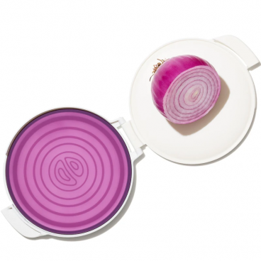 PROTECTEUR D'OIGNON EN SILICONE MAUVE OXO