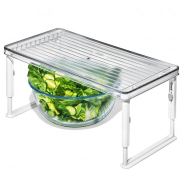 ÉTAGÈRE RÉGLABLE À 5 NIVEAUX POUR LE FRIGO