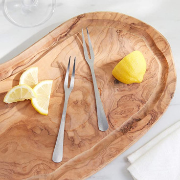 FOURCHETTES À FRUITS DE MER EN ACIER INOX PQT 2