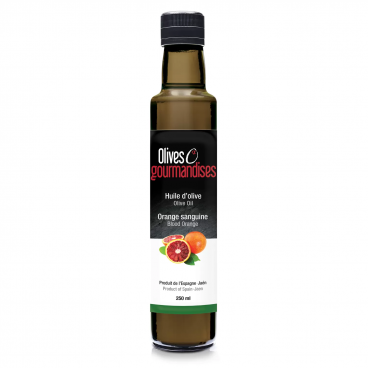 HUILE D'OLIVE À L'ORANGE SANGUINE 100ML OLIVES&GOURMANDISES