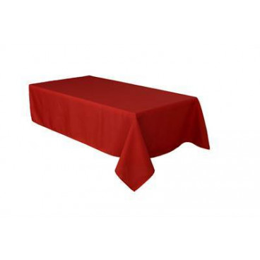 NAPPE RONDE 60 PO ROUGE SOFT TOUCH
